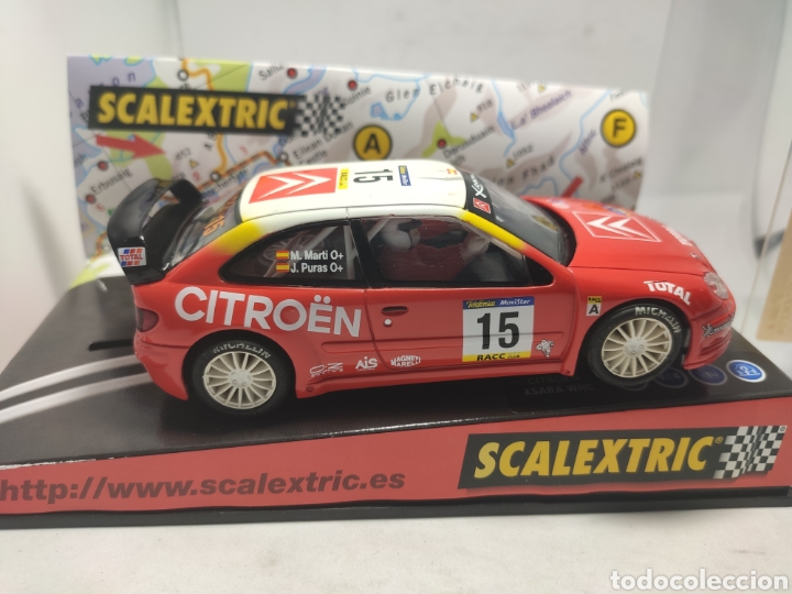 Scalextric: SCALEXTRIC CITROEN XSARA WRC COSTA BRAVA 2001 TECNITOYS REF. 6077 - Foto 4 - 290167663
