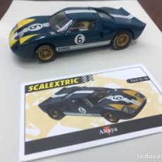Scalextric: SCALEXTRIC FORD GT-40 COCHES MÍTICOS DE ALTAYA. Lote 298505713