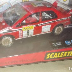 Scalextric: SCALEXTRIC PEUGEOT 206 WRC. Lote 304086233