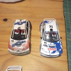 Scalextric: 2 PEUGEOT 206 WRS. Lote 307649503