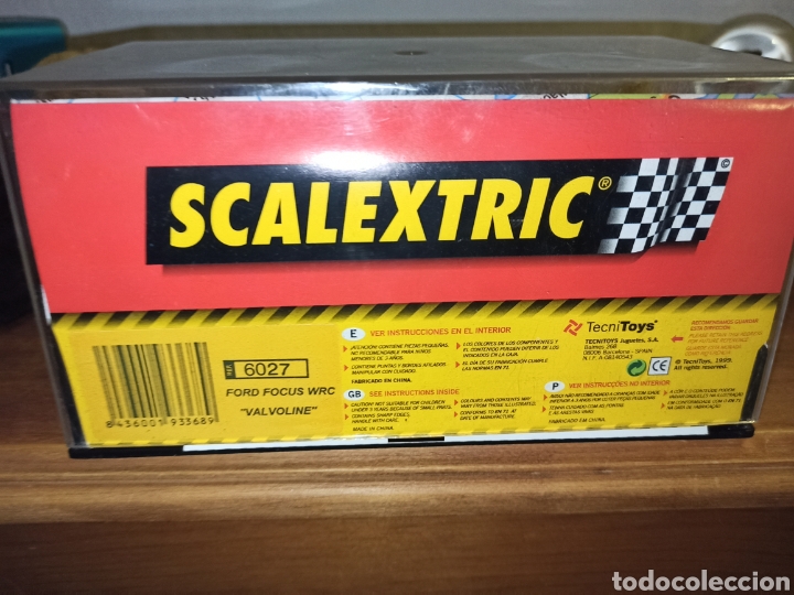 Scalextric: SCALEXTRIC FOR FOCUS WRC VALVOLINE - Foto 6