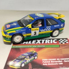 Scalextric: SCALEXTRIC FORD ESCORT RS COSWORTH CAMPEONES DE RALLY ALTAYA. Lote 400984479