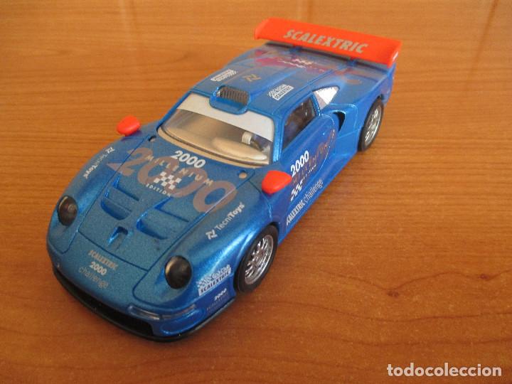 Scalextric: SCALEXTRIC : COCHE PORSCHE 911 GT1 MILLENIUM 2000 - Foto 1