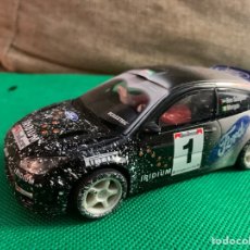 Scalextric: RX-81 I TECNITOYS® FORD FOCUS1 WRC DE SCALEXTRIC EFECTO NIEVE. Lote 314652408