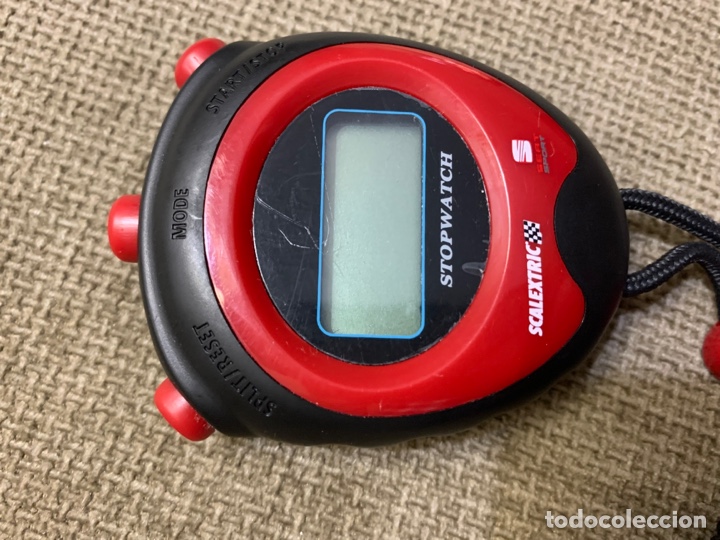Scalextric: Cron&oacute;metro Scalextric rojo gris - Foto 6