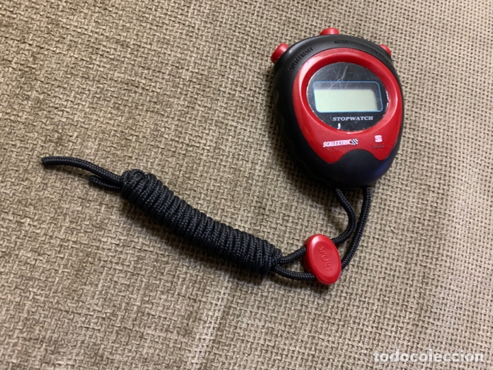 Scalextric: Cron&oacute;metro Scalextric rojo gris - Foto 1