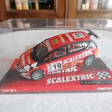 Scalextric: SCALEXTRIC 1/32 6237 SEAT LEON SUPERCOPA WRC RALLY L. CARLOS MAUREL TECNITOYS NUEVO. Lote 323211053