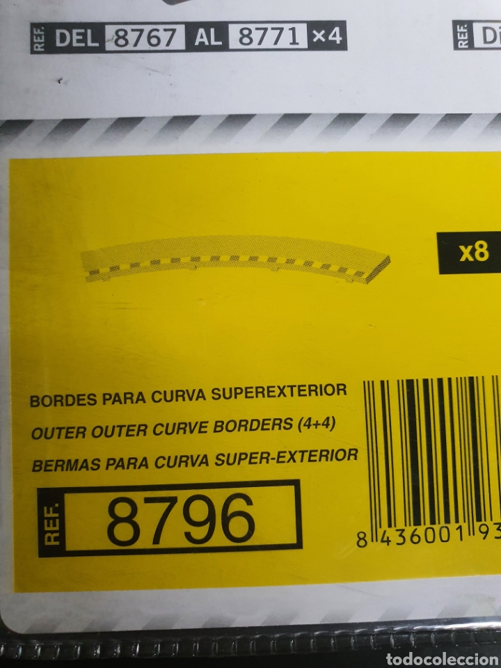 Scalextric: 8 borde de curva superexterior . - Foto 3