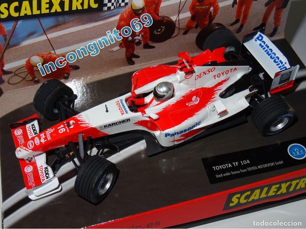 Toyota F1 Interlagos – Voiture Slot Racing SCALEXTRIC 6174, Occasion