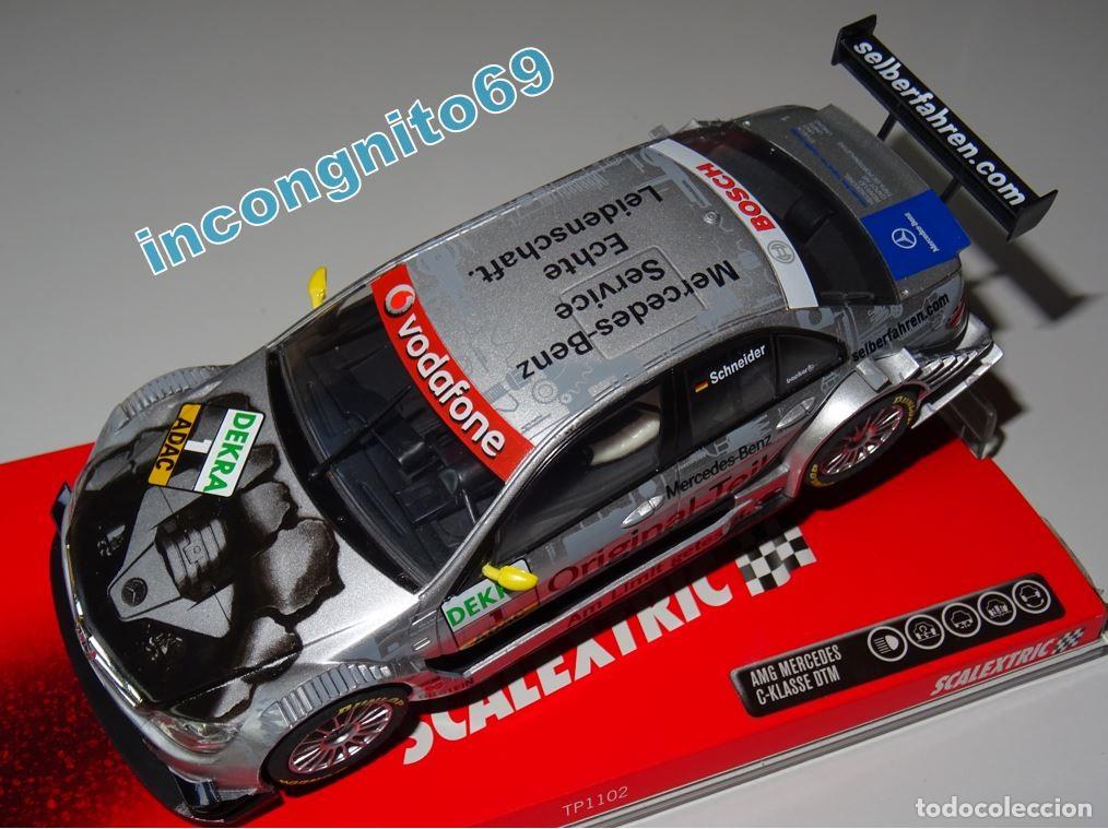 SCALEXTRIC TECNITOYS MERCEDES CLK DTM VODAFONE ORIGINAL-TEIL 6373 NUEVO  CAJA ORIGINAL SCX