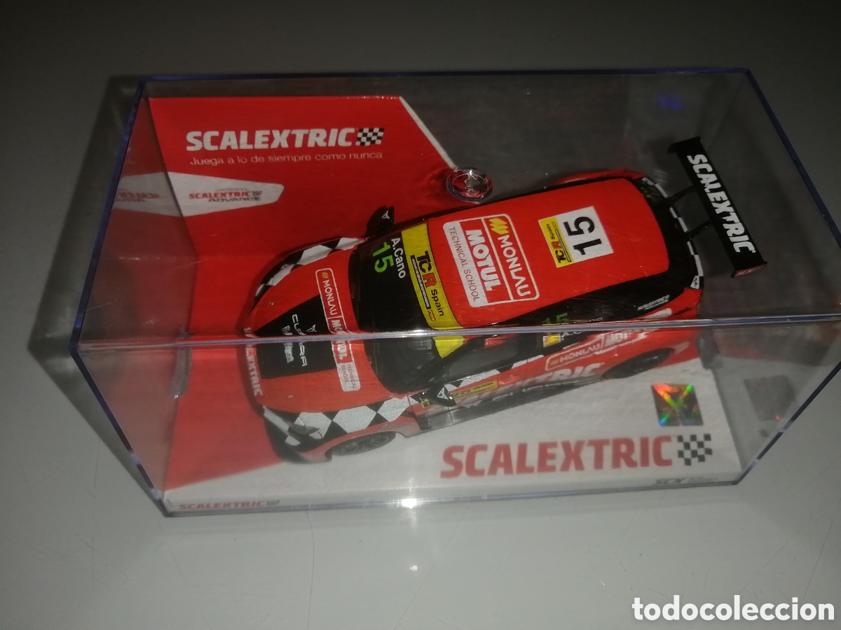 Scalextric: CUPRA LE&Oacute;N COMPETICI&Oacute;N MONLAU DE SCALEXTRIC - Foto 2