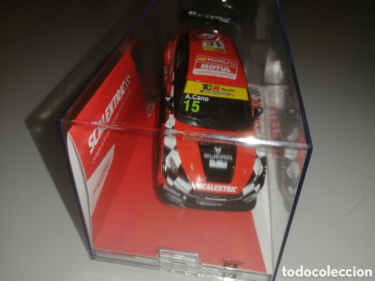 Scalextric: CUPRA LE&Oacute;N COMPETICI&Oacute;N MONLAU DE SCALEXTRIC - Foto 3