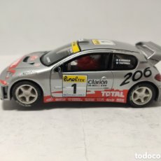 Scalextric: SCALEXTRIC PEUGEOT 206 WRC GROHOLM N°1 RALLY MONTECARLO TECNITOYS
