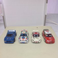Scalextric: COCHES SCALEXTRIC: FORD RS 200/LANCIA RALLY 037/TOYOTA COROLLA WRC/CITRÖEN XSARA T4-WRC. Lote 403200829