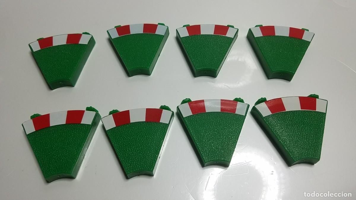 Scalextric: SLOT SCALEXTRIC TECNITOYS 8X BORDE PIANO ARC&Eacute;N INTERIOR PARA CURVA INTERIOR