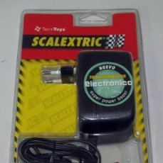Scalextric: SCALEXTRIC TECNITOYS - BLISTER CON TRANSFORMADOR ELECTRONICO - REF. 8838 - NUEVO, SIN ABRIR