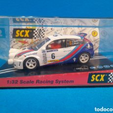 Scalextric: 4. COCHE SCALEXTRIX FORD FOCUS WRC ”MONTECARLO 2001” WITH LIGHTS. REF: 60670. 1999.
