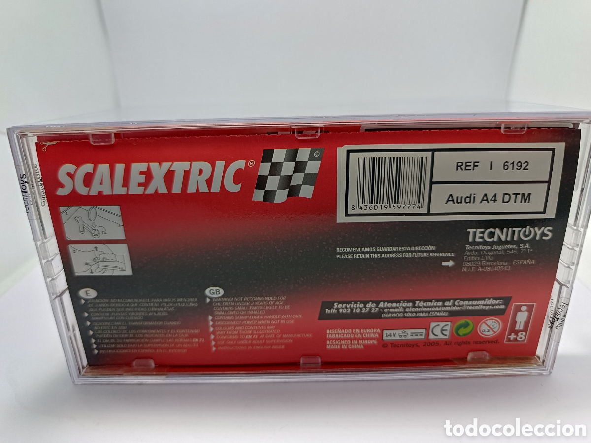 Scalextric: SCALEXTRIC AUDI A4 DTM TECNITOYS REF. 6192 - Foto 6