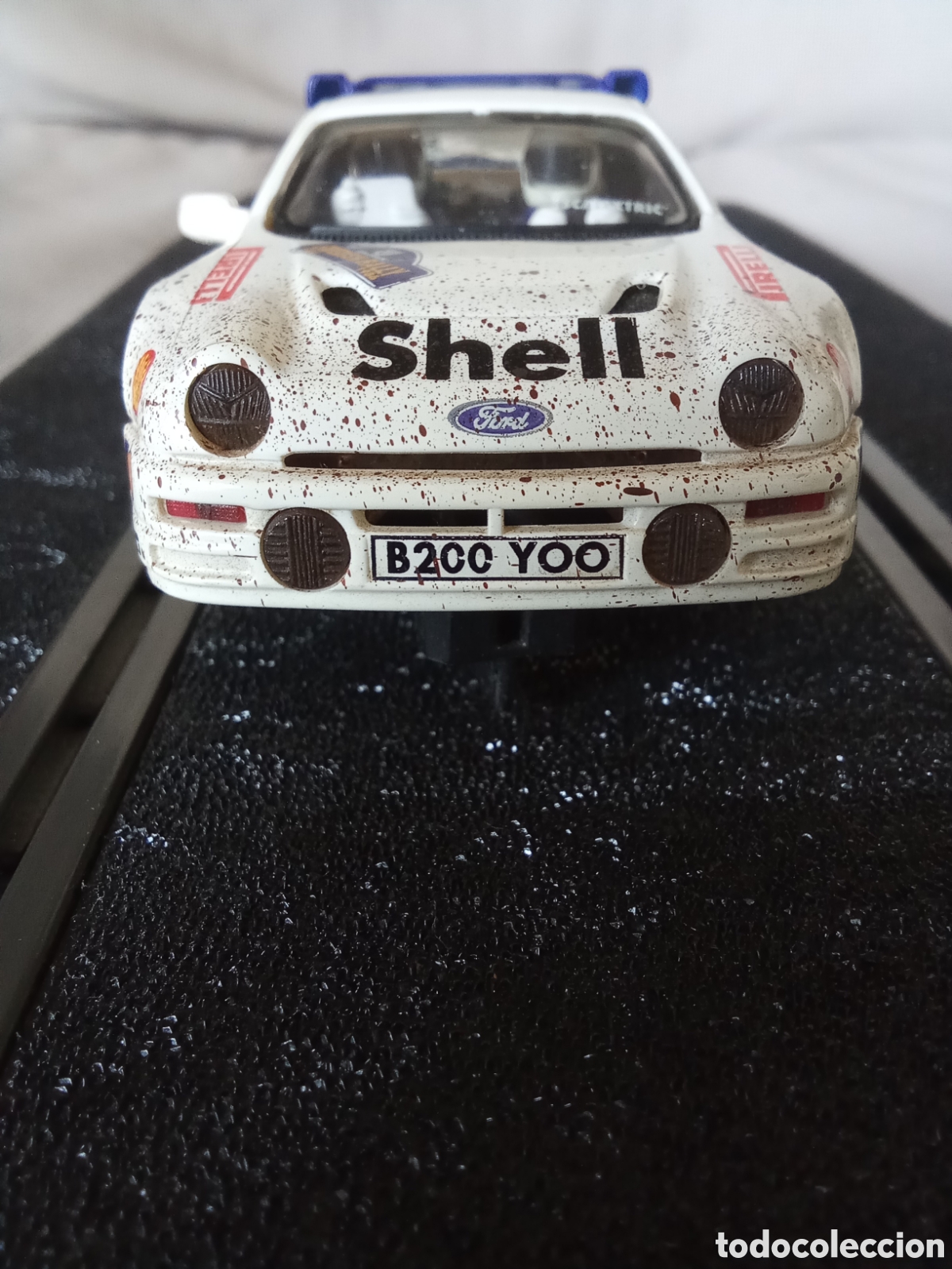 Scalextric: Scalextric Ford RS 200 efecto barro - Foto 3