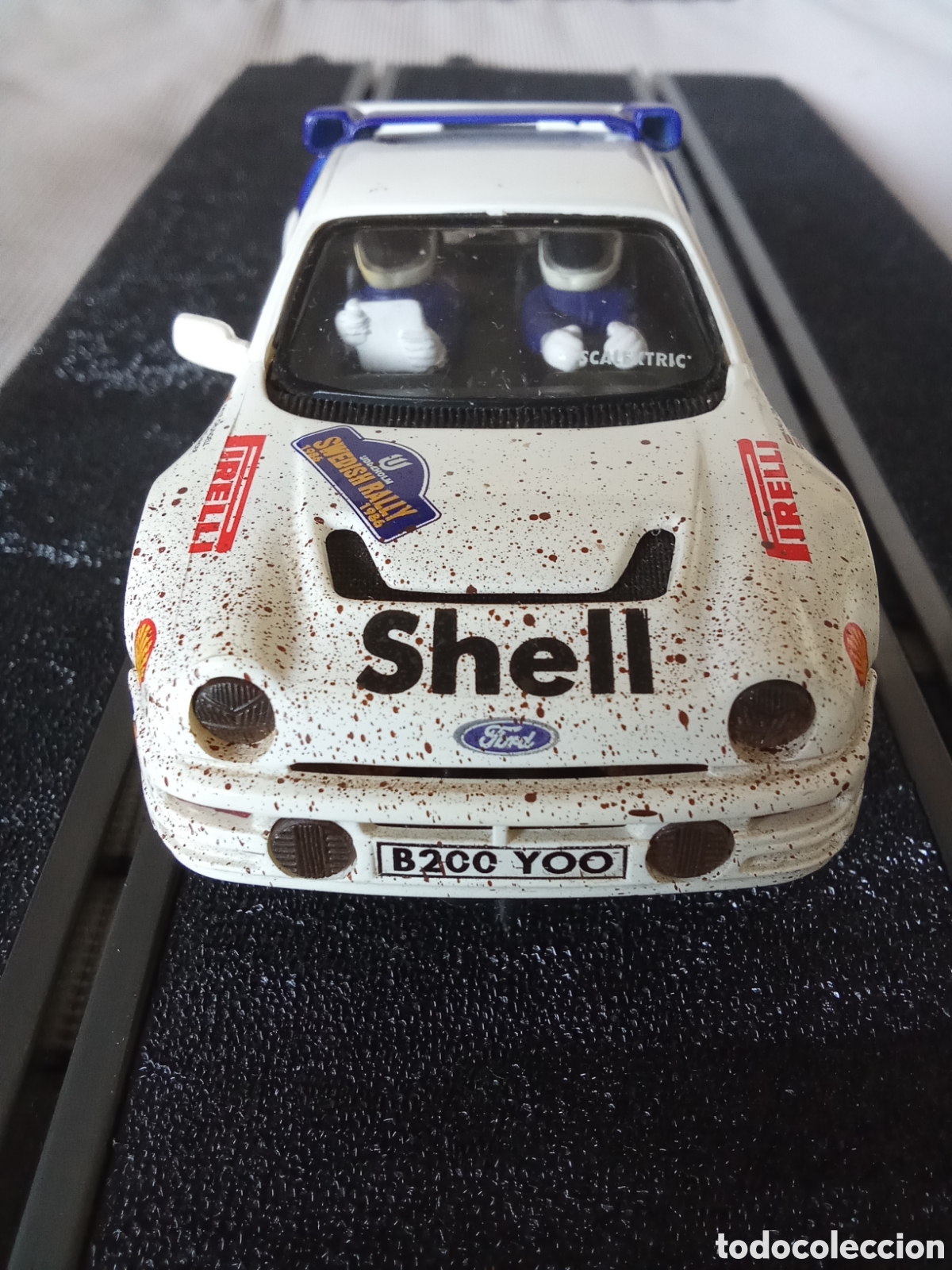 Scalextric: Scalextric Ford RS 200 efecto barro - Foto 1