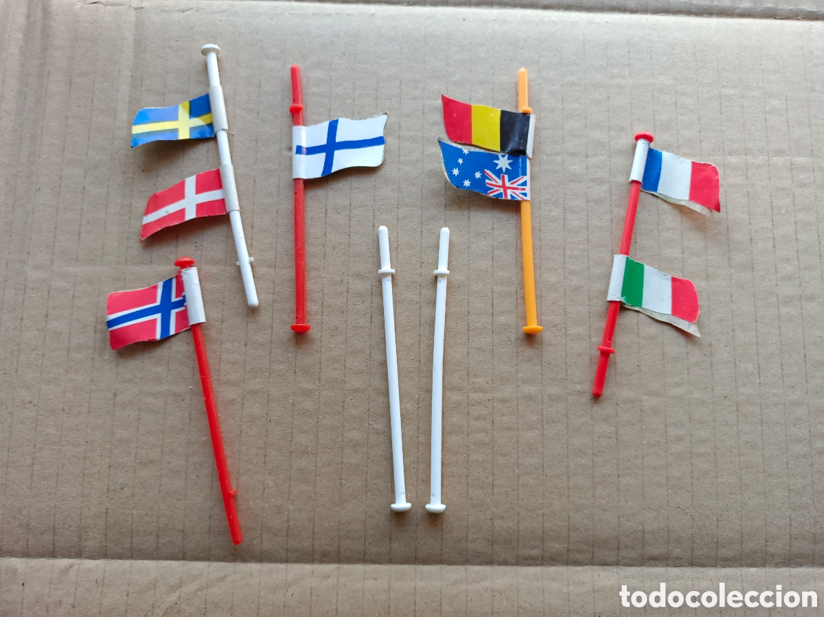 Scalextric: Lote banderas scalextric - Foto 1