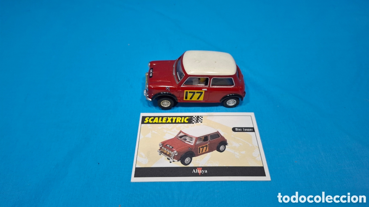 Scalextric: MINI COOPER ROJO - SCALEXTRIC ALTAYA - Foto 2
