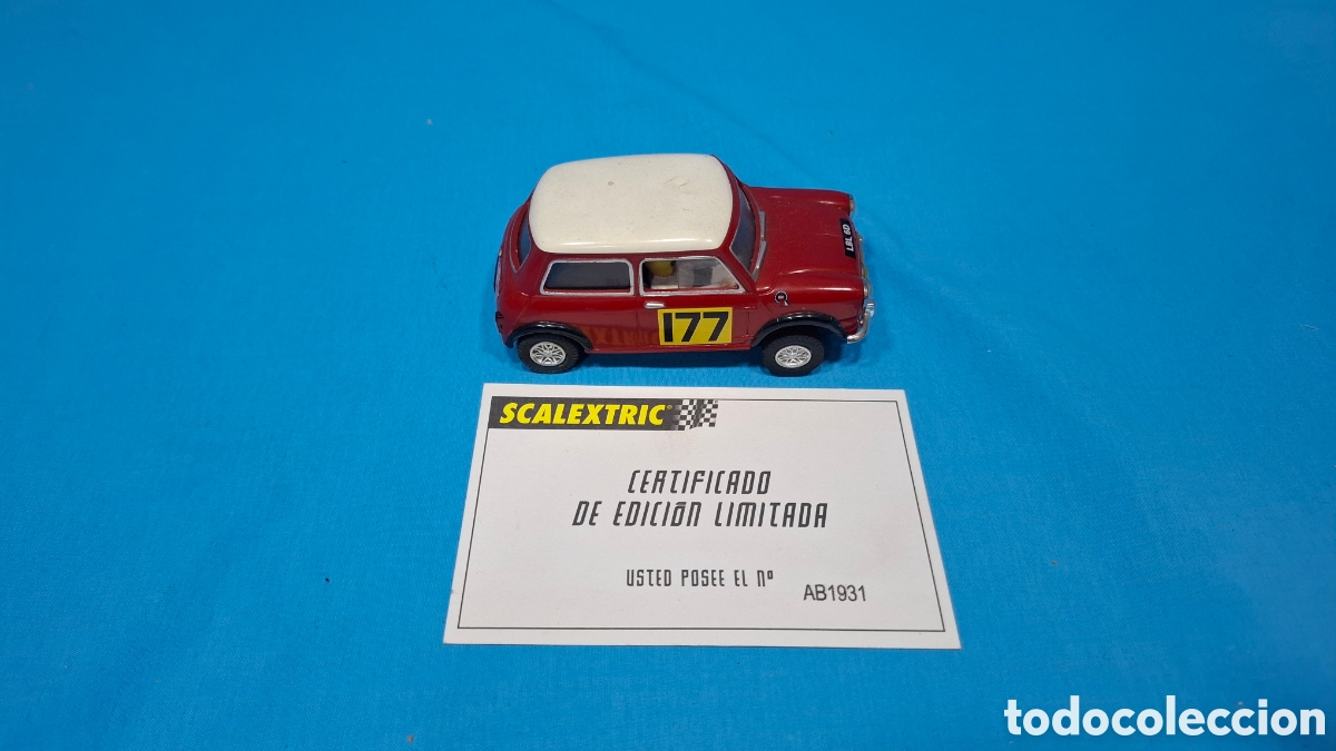 Scalextric: MINI COOPER ROJO - SCALEXTRIC ALTAYA - Foto 3