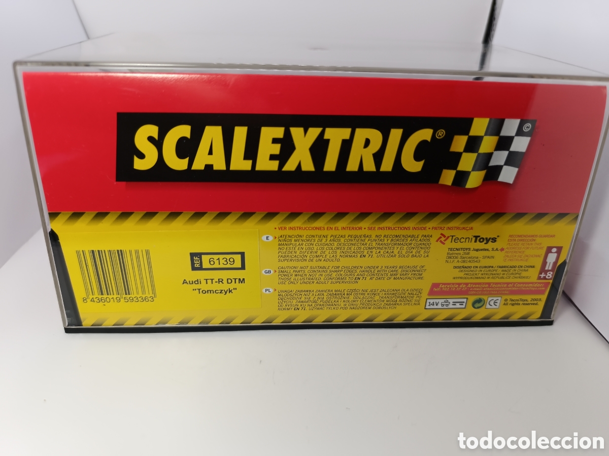 Scalextric: SCALEXTRIC AUDI TT-R DTM TOMCZYK 6139 - Foto 4
