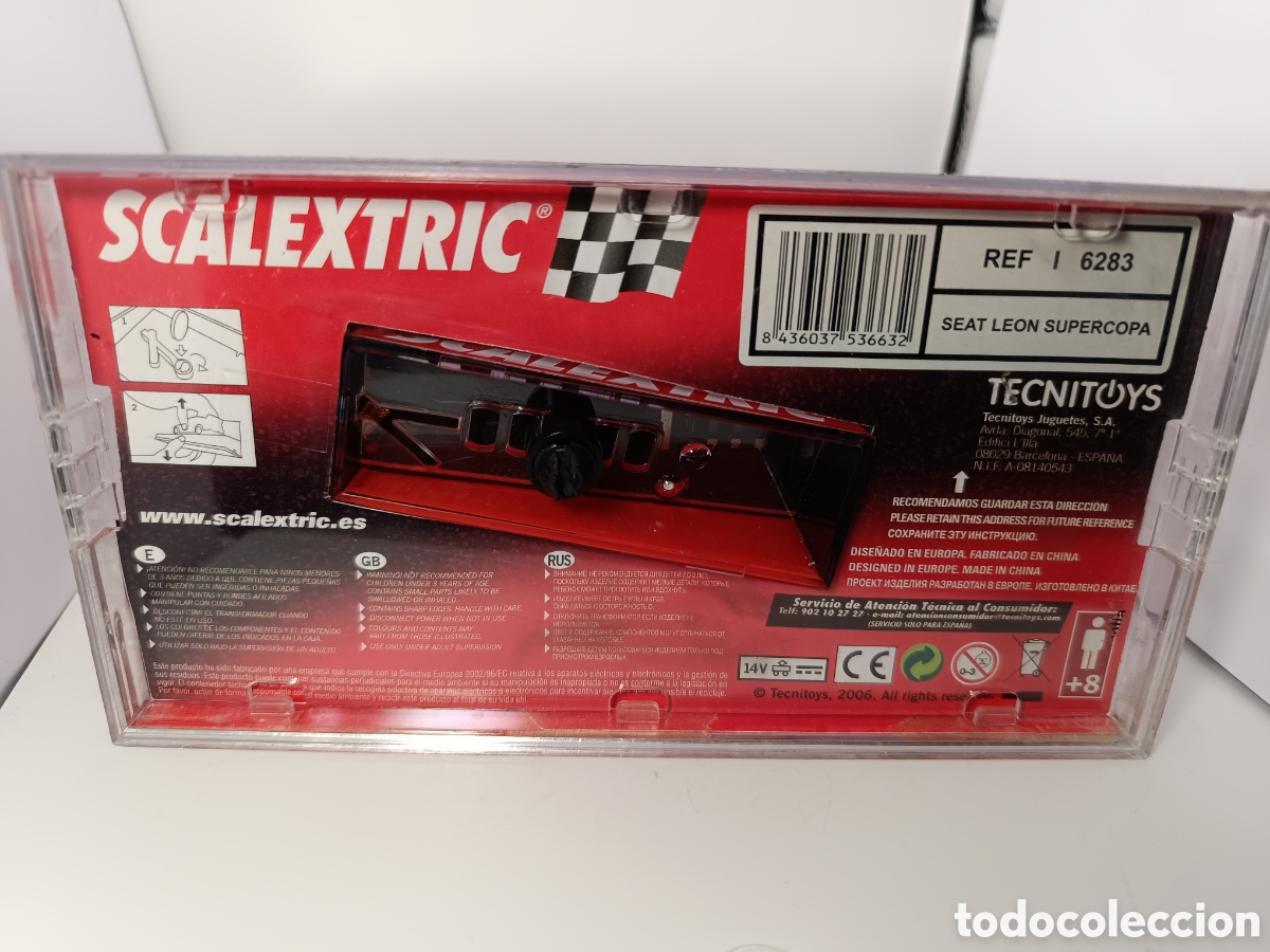 Scalextric: SCALEXTRIC SEAT LE&Oacute;N SUPERCOPA 6283 - Foto 5
