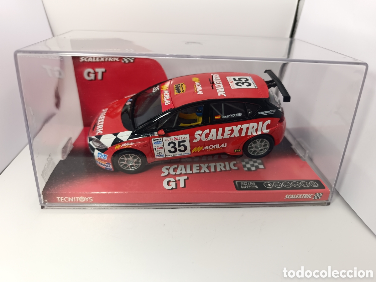 Scalextric: SCALEXTRIC SEAT LE&Oacute;N SUPERCOPA 6283 - Foto 1