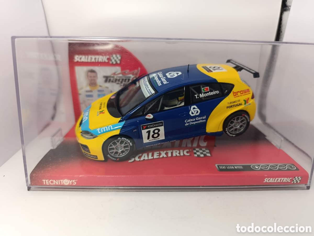 Scalextric: SCALEXTRIC SEAT LE&Oacute;N WTCC MONTEIRO 6274 - Foto 1