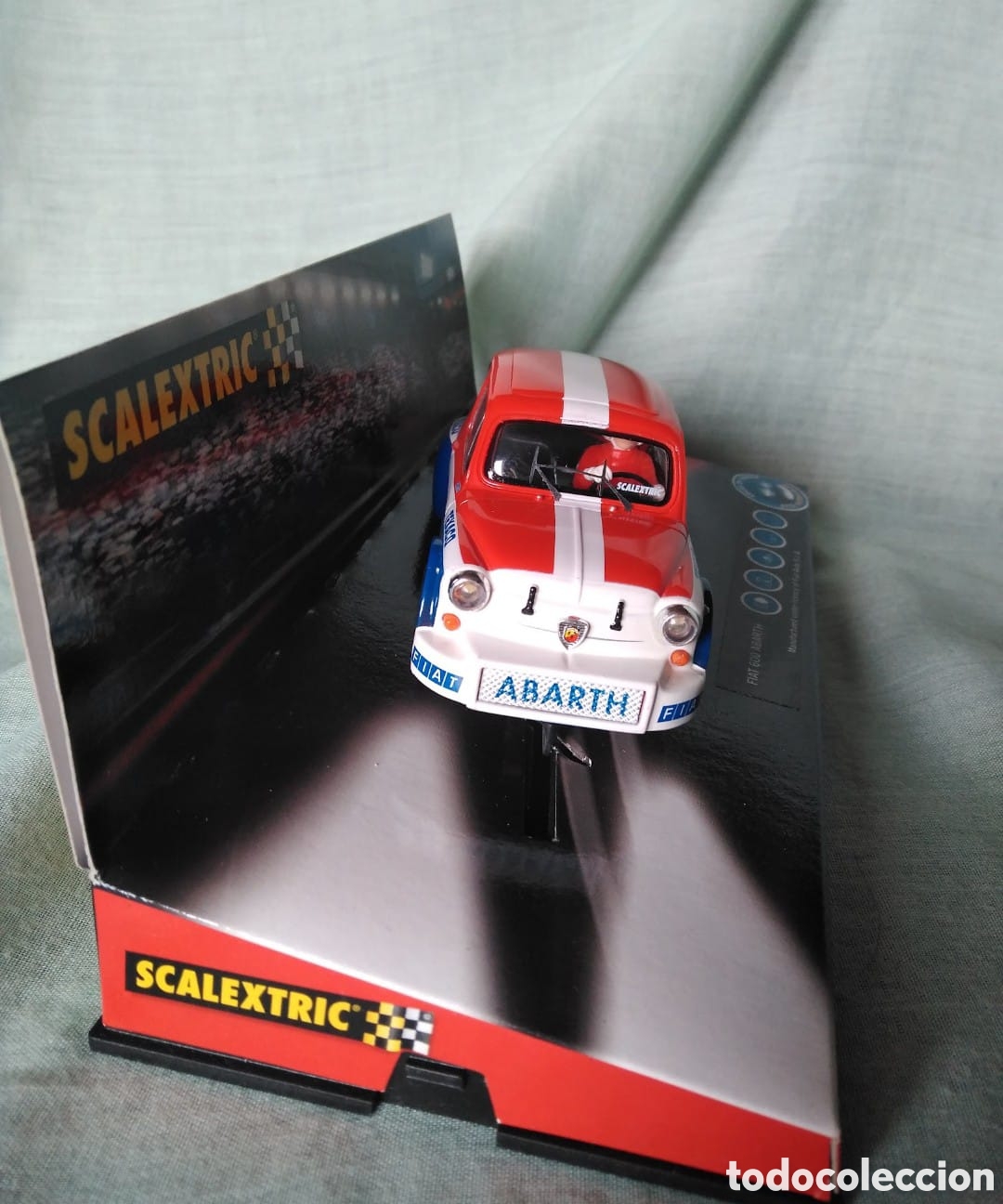 Scalextric: Fiat 1000 Scalextric Texaco con luz. - Foto 3