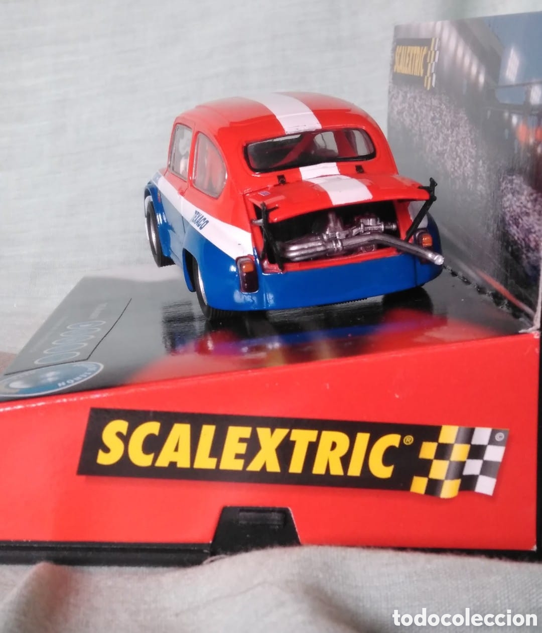 Scalextric: Fiat 1000 Scalextric Texaco con luz. - Foto 5