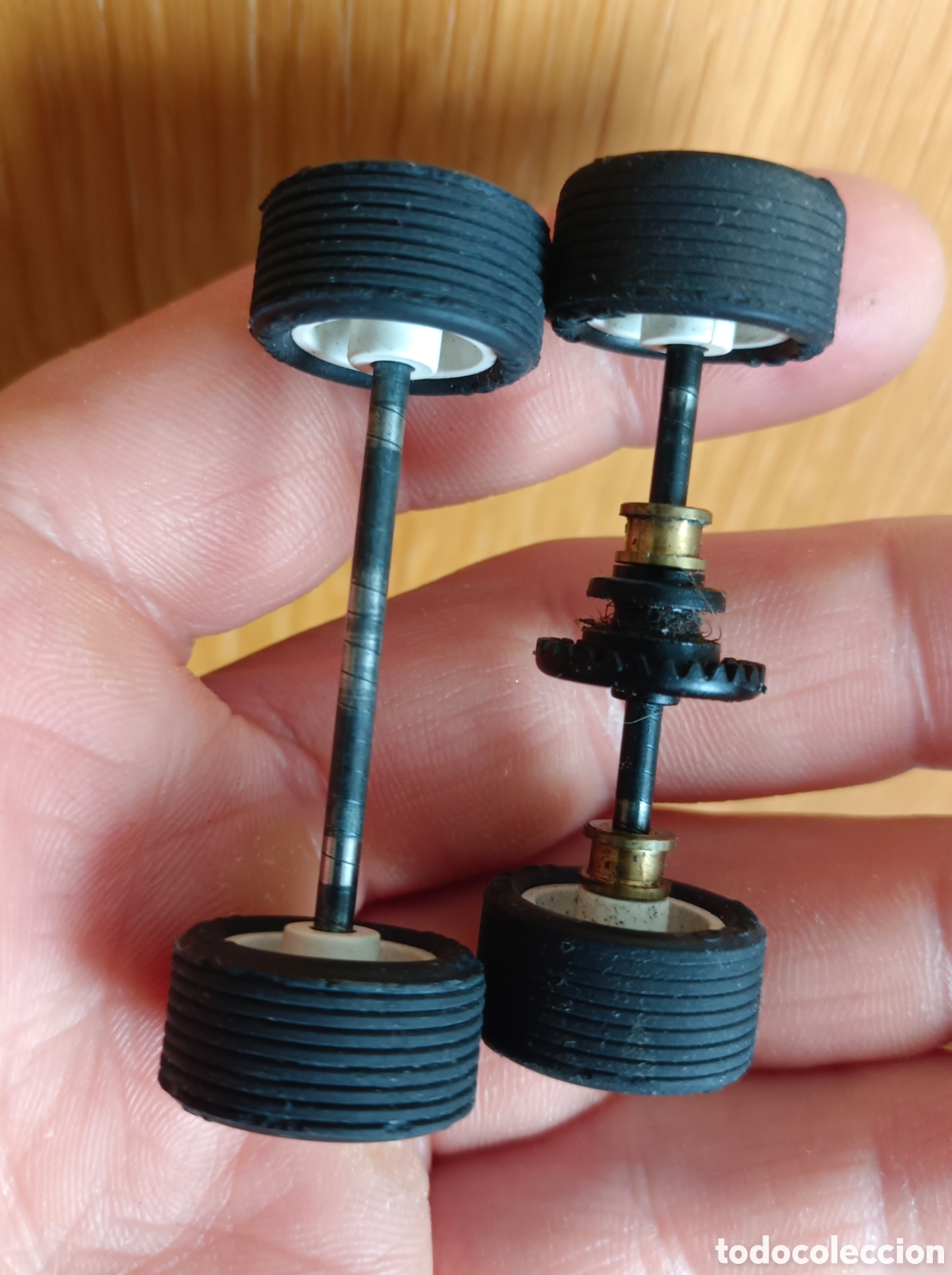 Scalextric: Pareja ejes mini cooper ninco tipo scalextric - Foto 2