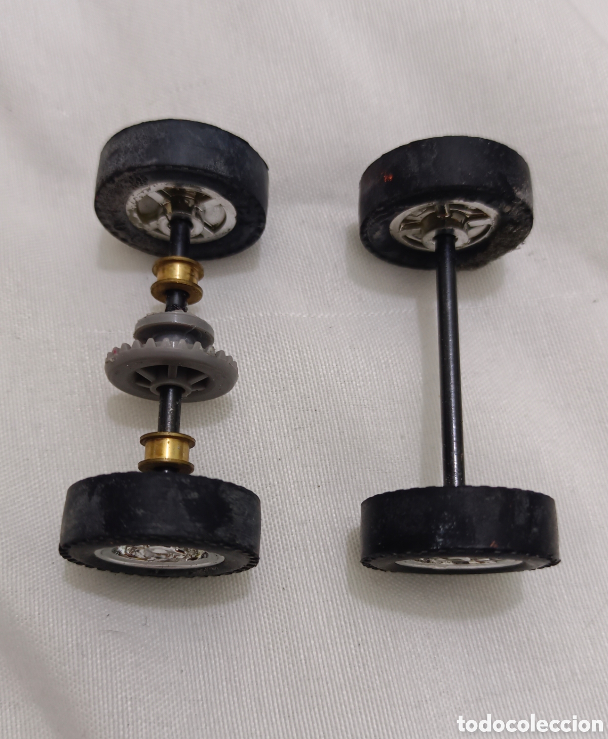 Scalextric: Pareja ejes jaguar e scalextric - Foto 2