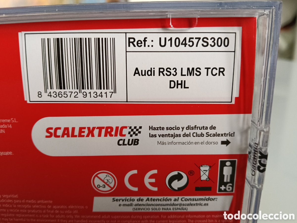 Scalextric: Audi RS3 DHL de Scalextric - Foto 5