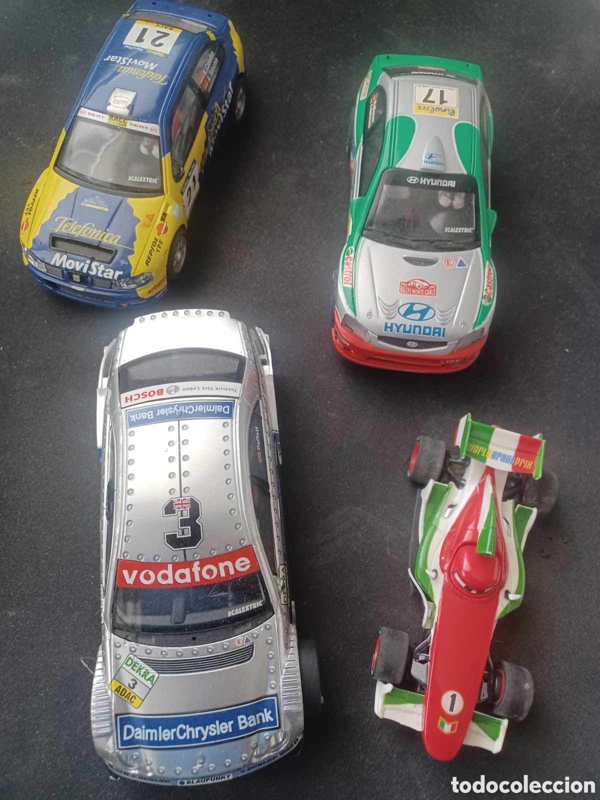 Scalextric: 4 COCHES SCALEXTRIC DIFERENTES - Foto 1