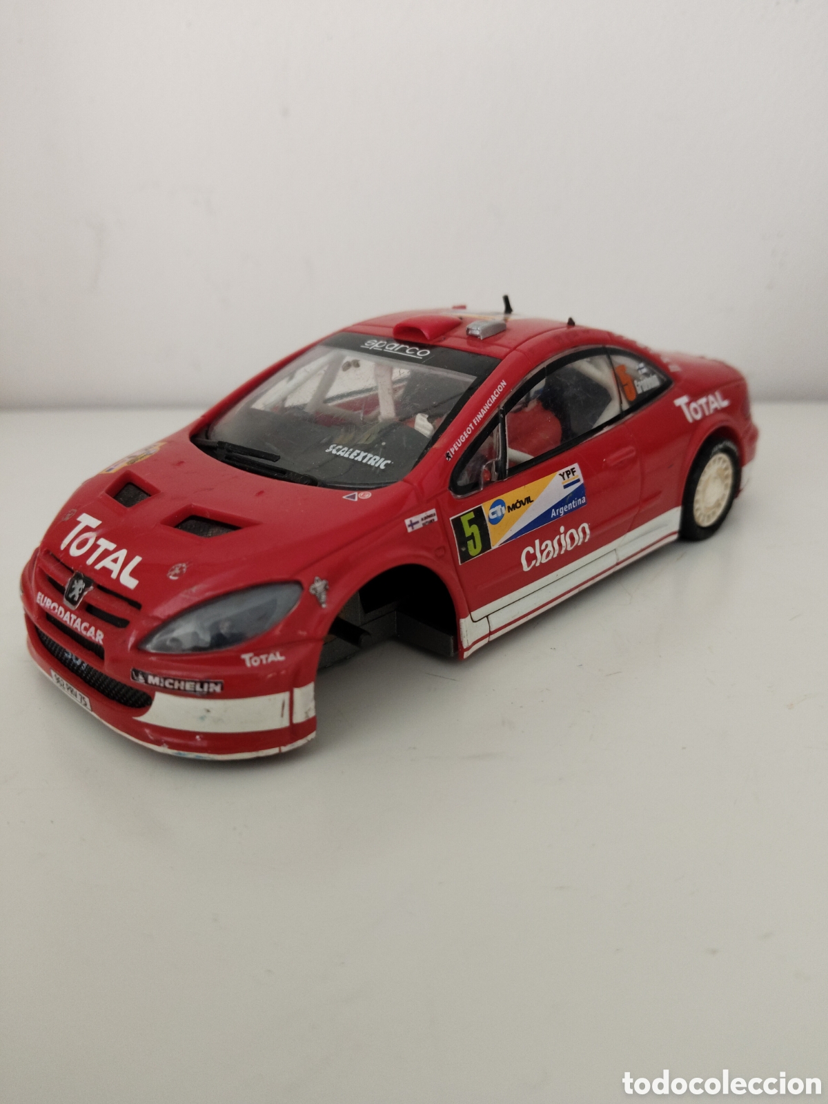 Scalextric: SLOT CAR SCALEXTRIC PEUGEOT 307 WRC