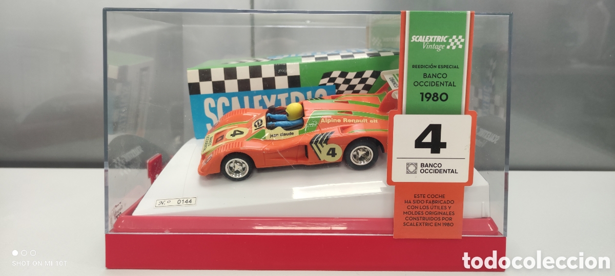 Scalextric: RENAULT ALPINE 2000 BANCO OCCIDENTAL VINTAGE SCALEXTRIC TECNITOYS