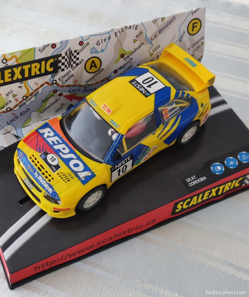Scalextric: Scalextric SEAT Cordoba &rdquo;Repsol&rdquo; n&ordm; 10