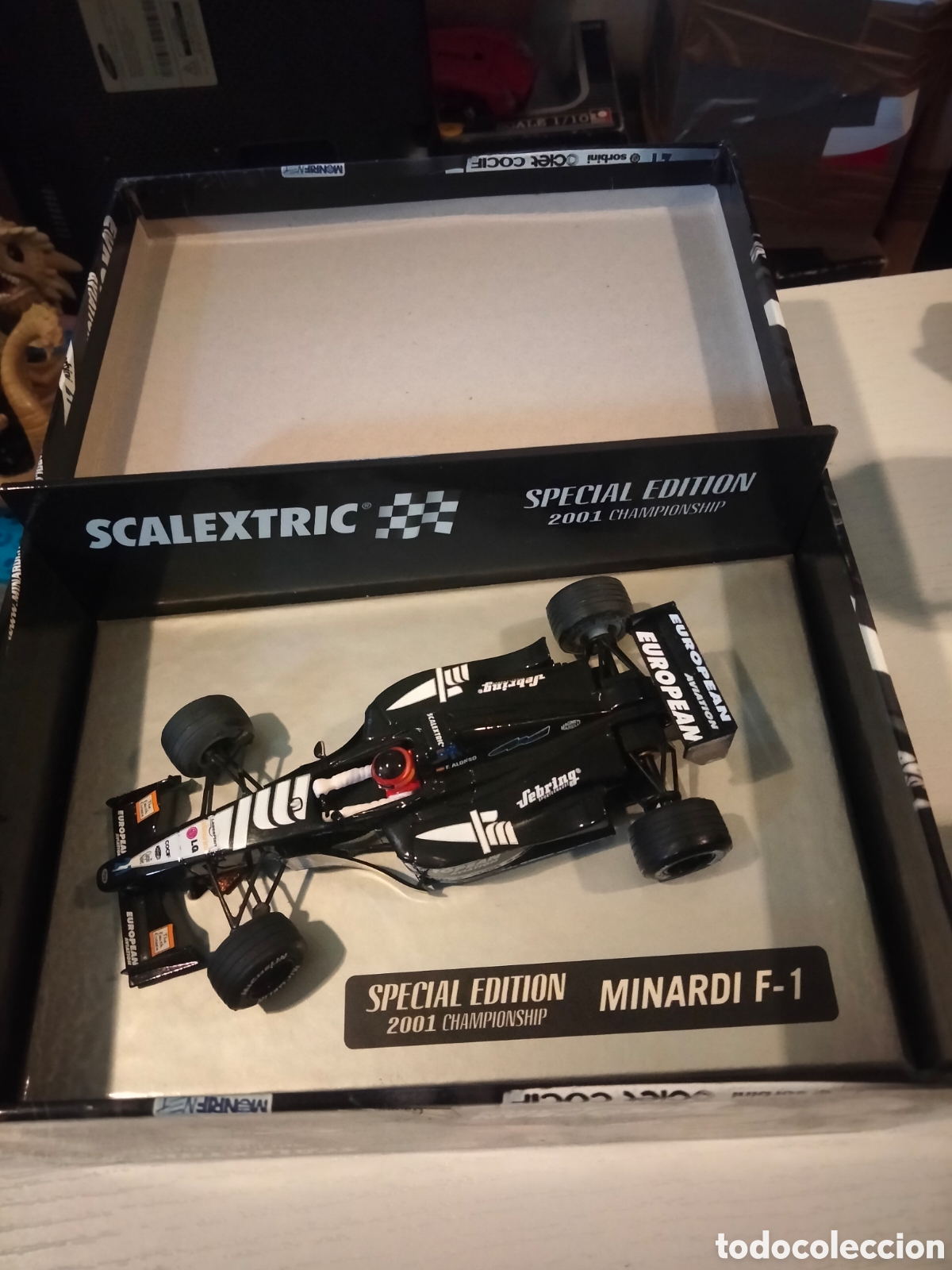 Scalextric: Scalextric tecnitoys Minardi F-1 Fernando Alonso Special edition 2001