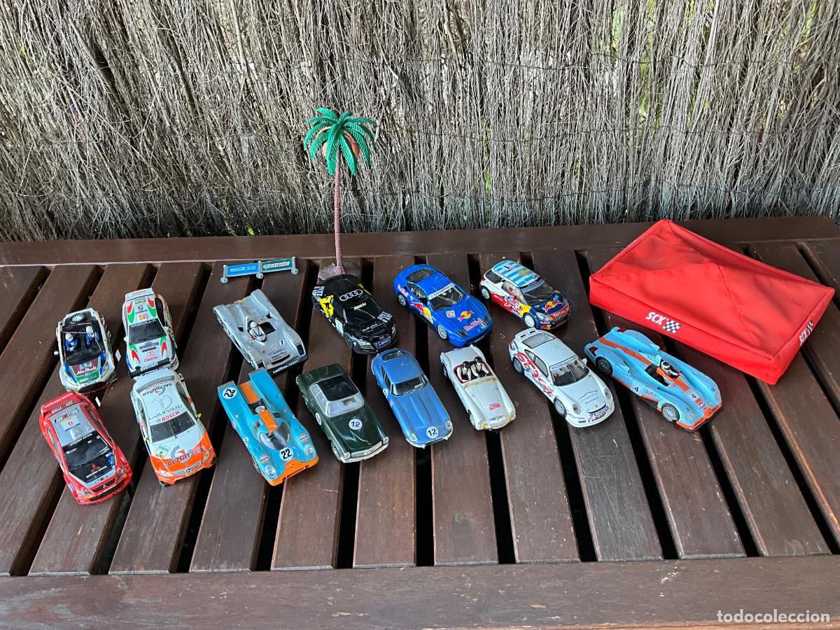 Scalextric: LOTE DE SCALEXTRIC - SCX - TECNITOYS ALTAYA - DESGUACE PARA RESTAURAR - PARA PIEZAS Y RECAMBIOS