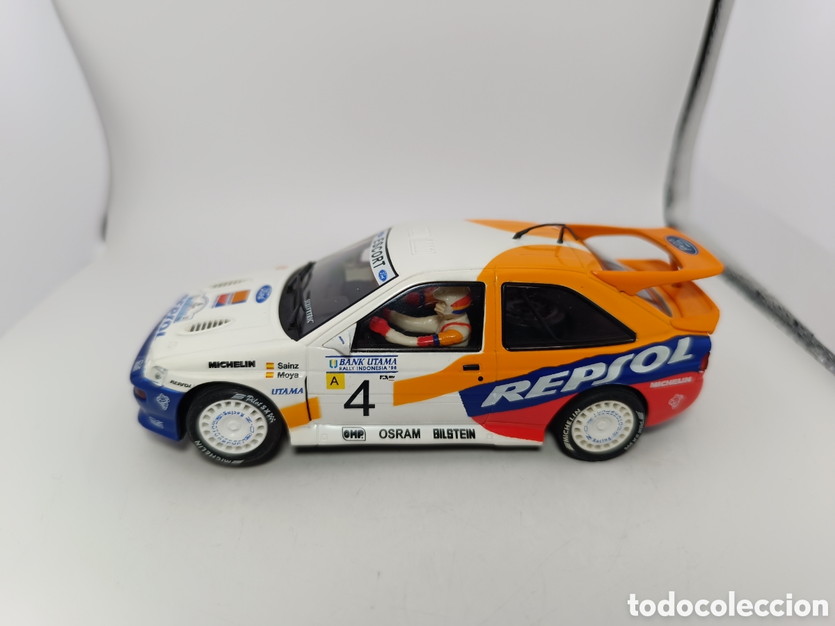 Scalextric: SCALEXTRIC FORD ESCORT RS COSWORTH REPSOL SAINZ