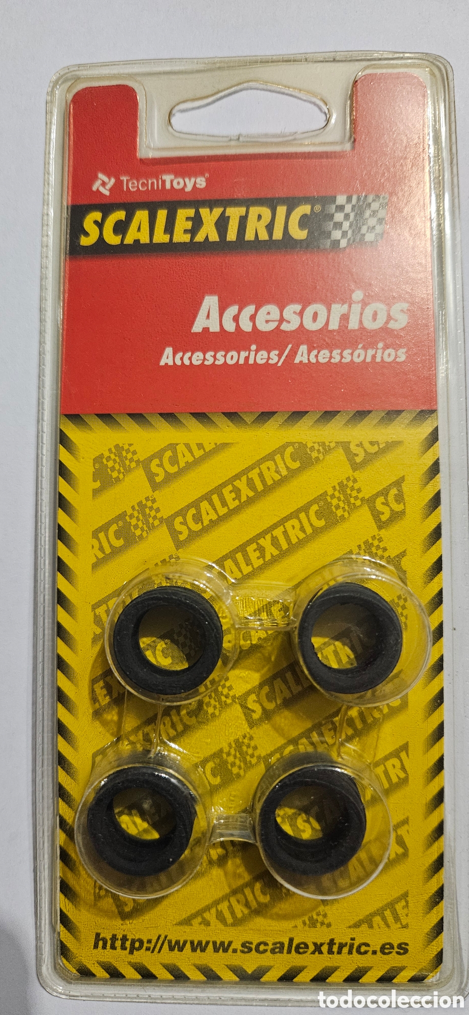 Scalextric: SCALEXTRIC 4X NEUMATICO TIPO 2 (18,3 X 9,8 MM) REF. 8768