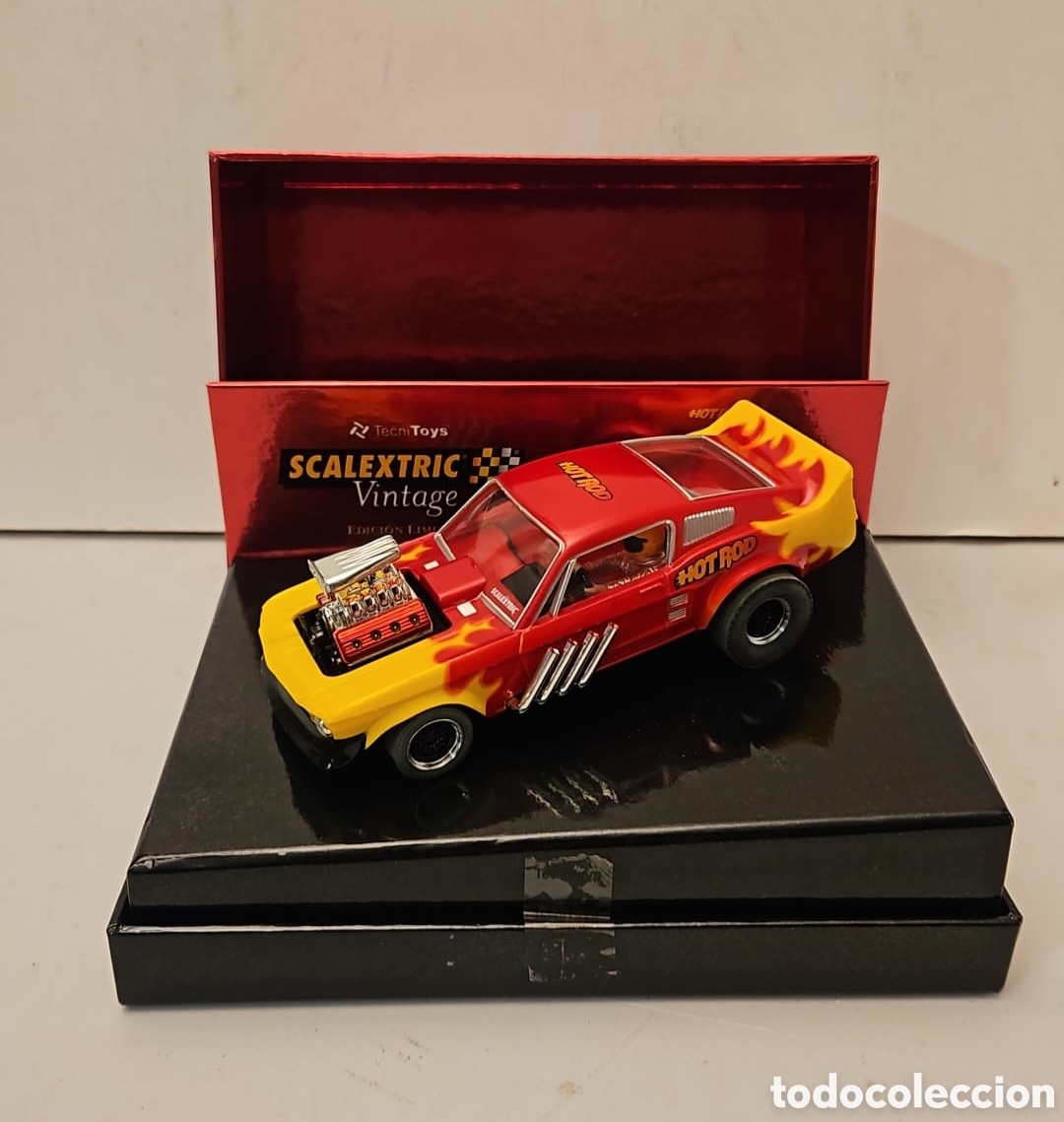 Scalextric: SCALEXTRIC VINTAGE 6148- FORD MUSTANG EDICI&Oacute;N LIMITADA, NUEVO