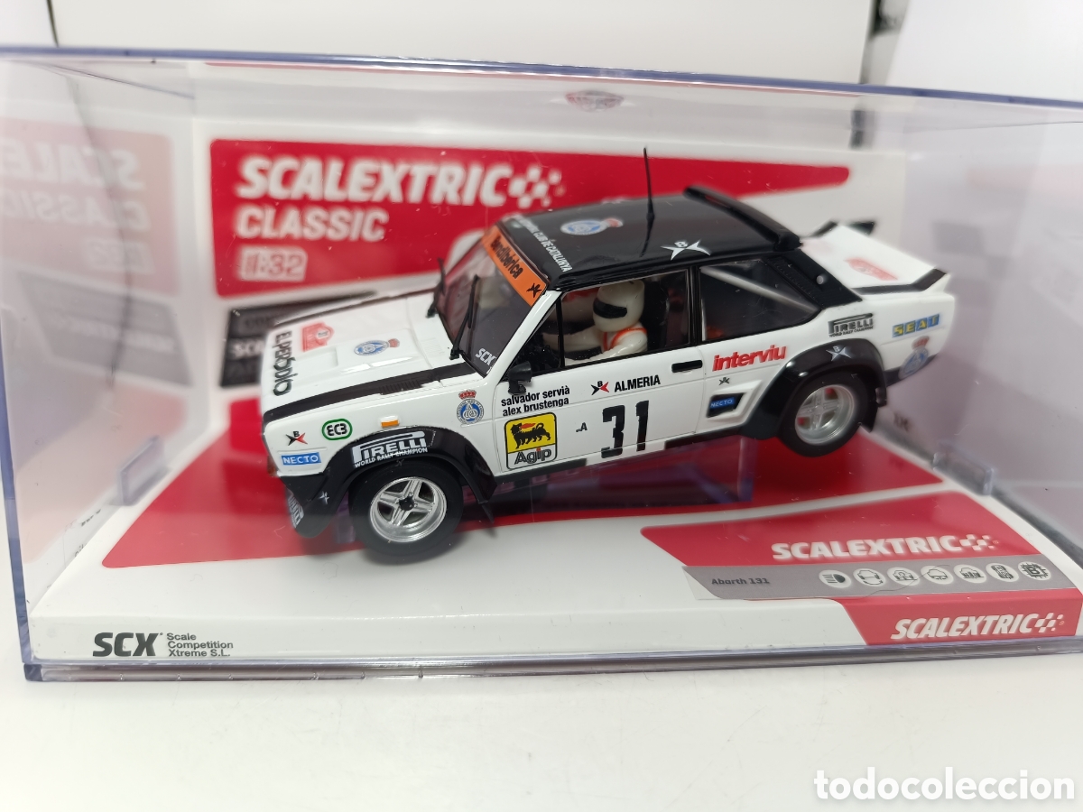 Scalextric: SCALEXTRIC FIAT 131 ABARTH SERVI&Agrave; MONTECARLO'79
