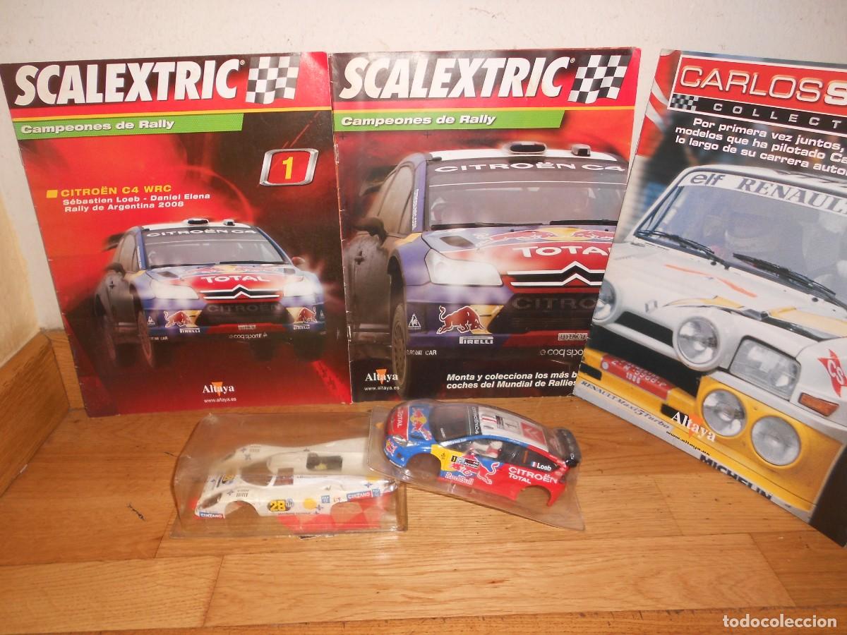 Scalextric: 2 CARROCERIAS CITROEN + PORSCHE + 3 FASCICULOS ALTAYA - SCALEXTRIC - y mas ARTICULOS de SLOT - 1&euro;y+
