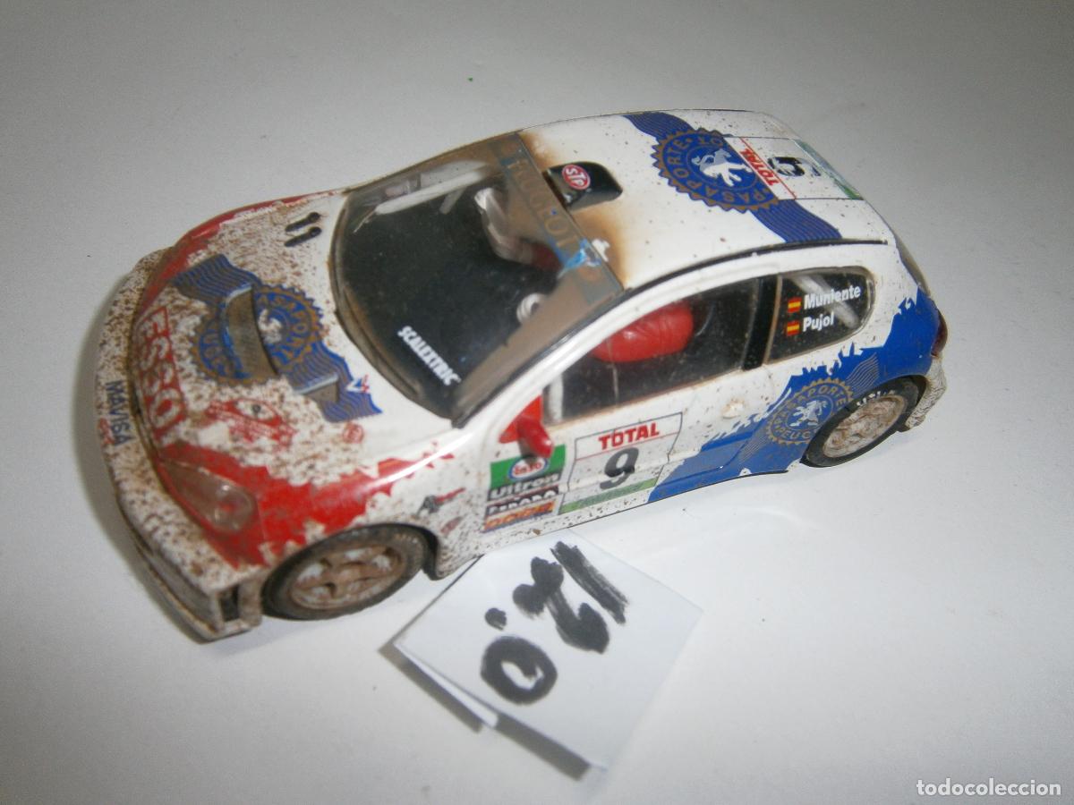 Scalextric: COCHE SCALEXTRIC PEUGEOT 206 WRC EFECTO BARRO - MUNIENTE Y PUJOL