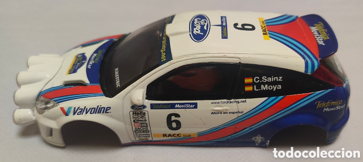 Scalextric: Carrocer&iacute;a Ford Focus C.Sainz Scalextric Tecnitoys