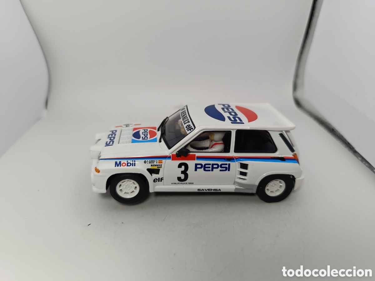 Scalextric: SCALEXTRIC RENAULT 5 MAXI TURBO PEPSI
